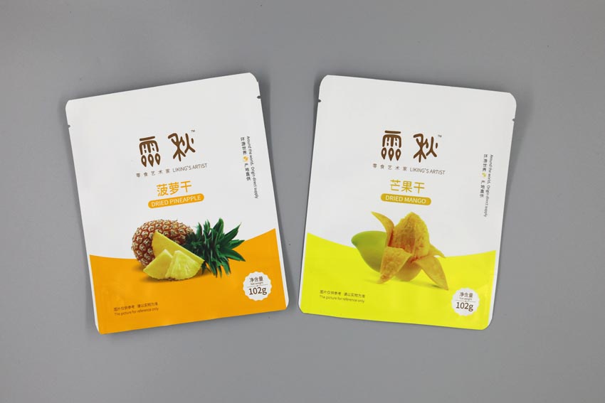 OPP/VMPET/PE復(fù)合膜袋 三邊封袋用于堅(jiān)果包裝袋